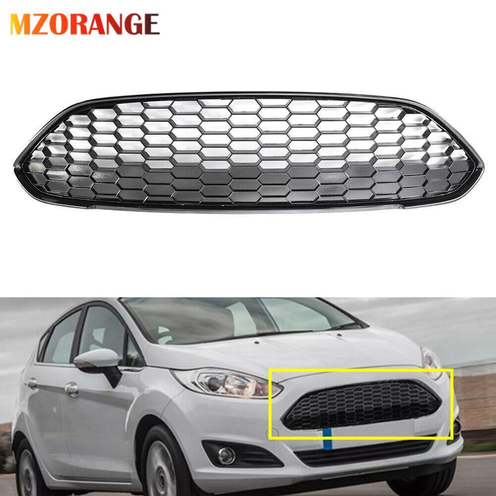 for Ford Fiesta 2013-2017 Front Bumper Centre Grill Grille Black 1778260
