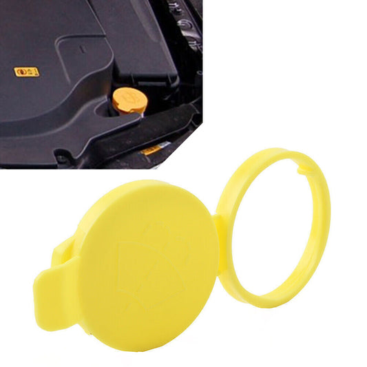 for Saab 9-3 9-3X 9-5 Yellow Car Windshield Wiper Washer Fluid Reservoir Cover