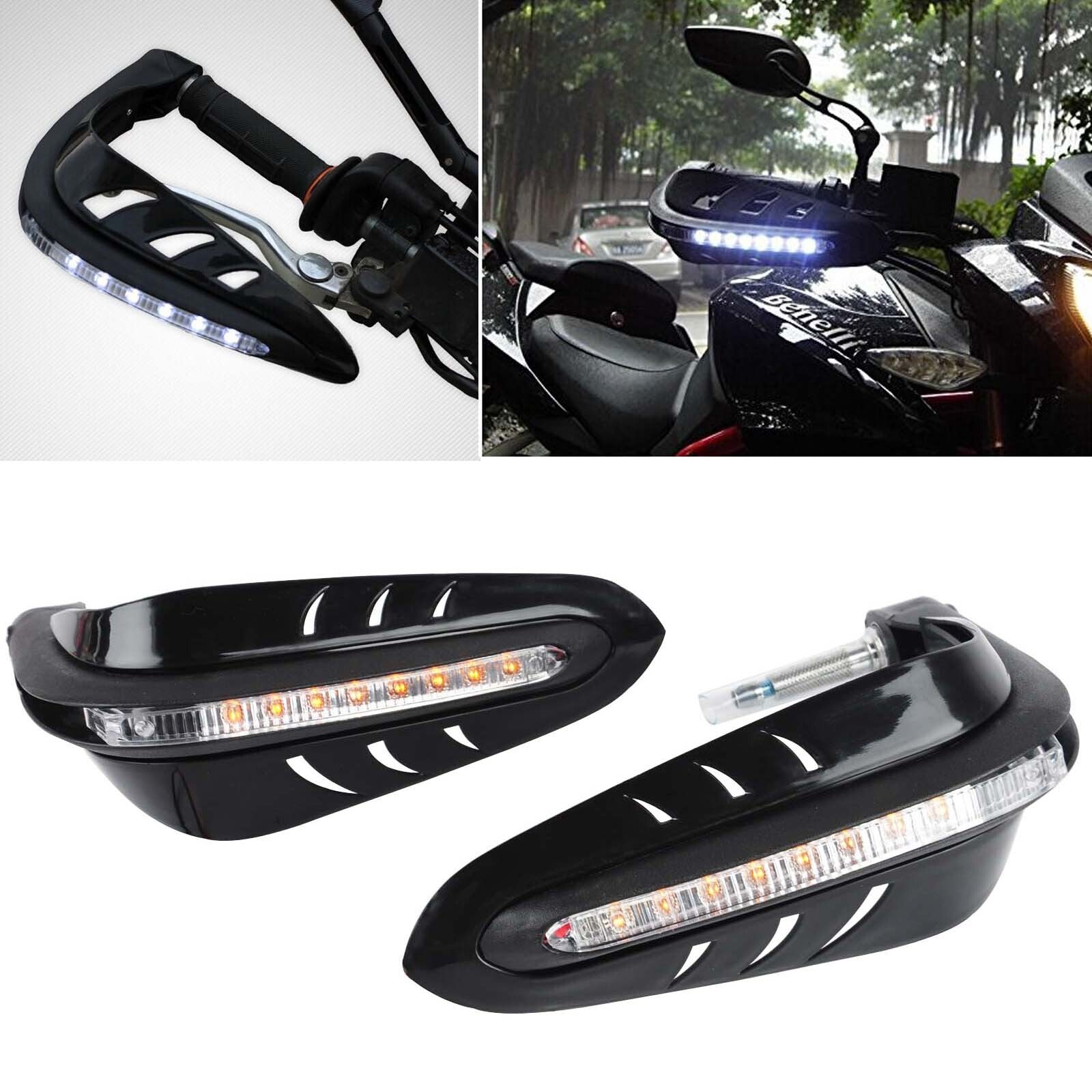 Motorcycles Handlebar Hand Protector LED Lights Hand Guards CRF70 CRF50 KLX