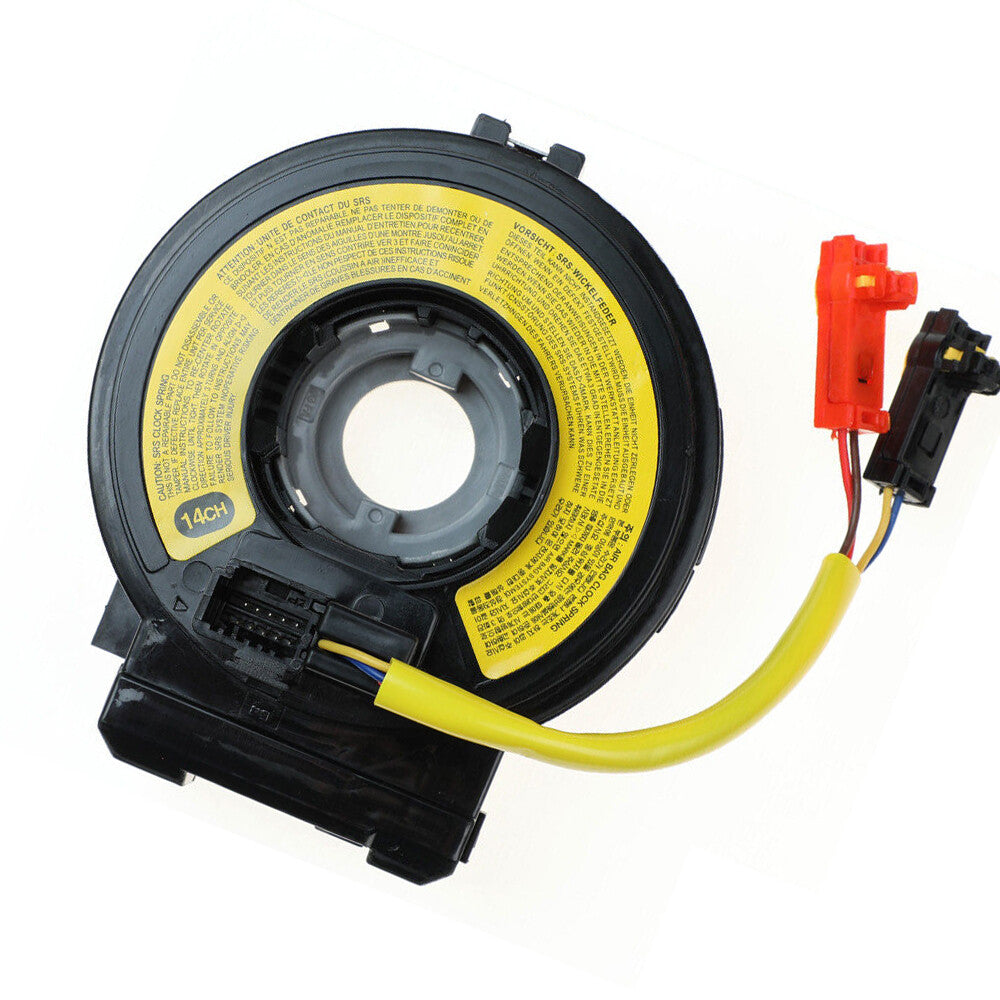 Clock spring unheated steering wheel suitable for Hyundai for Genesis 3.8L, 4.6L, and 5.0L models.