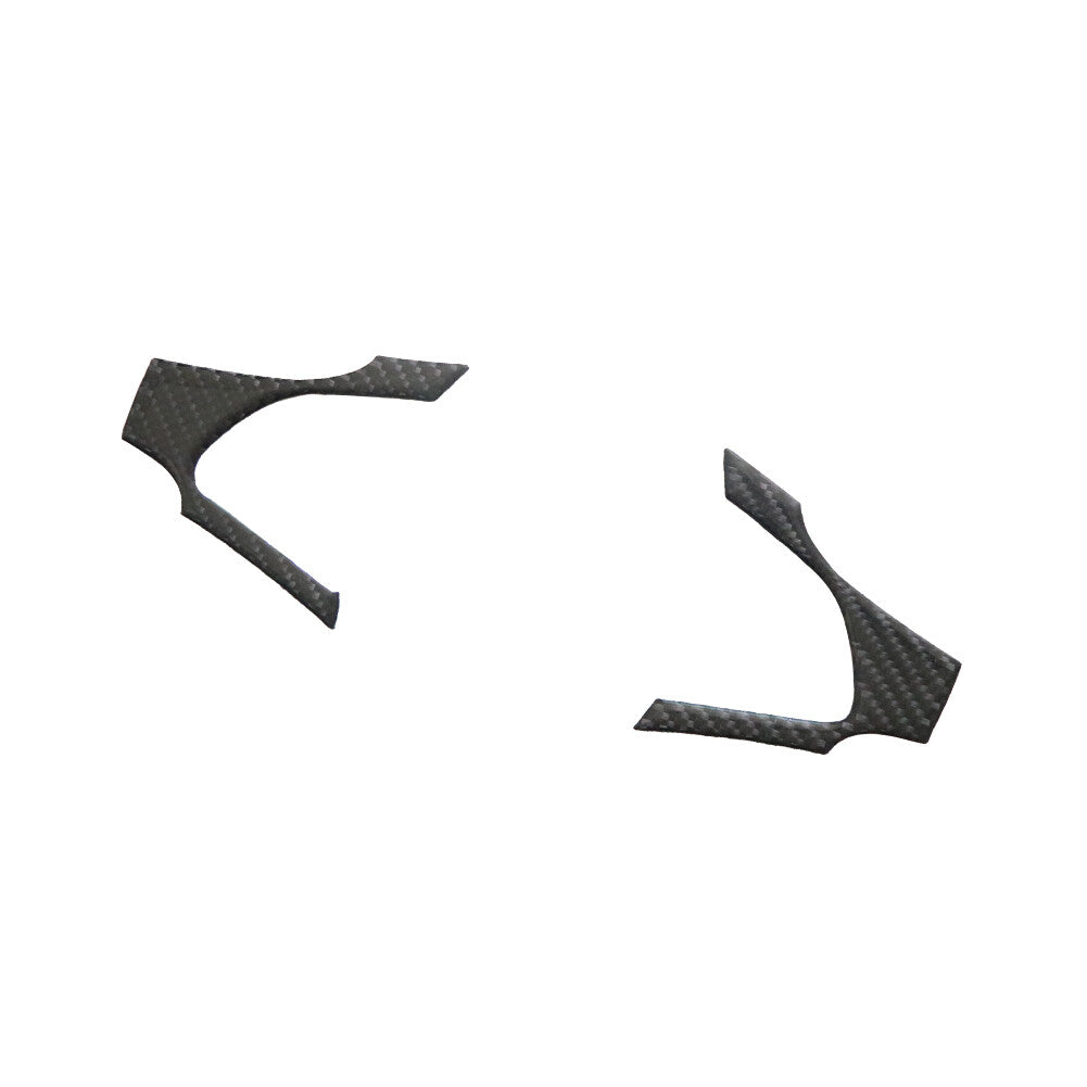 Carbon fiber steering wheel sticker interior protective cover decoration suitable for BMW Z4 2003 - 2010