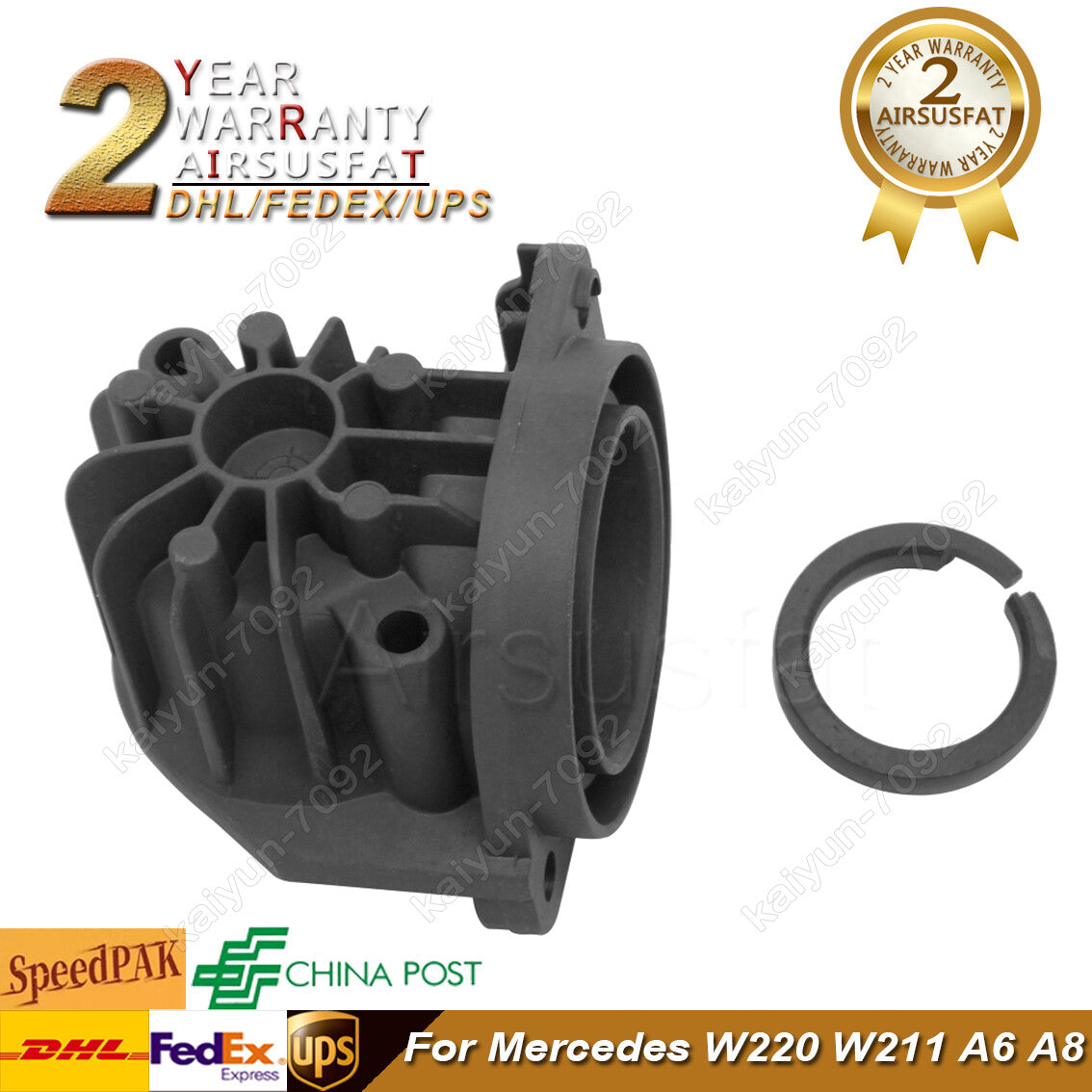 for Benz W220 W211 for Audi A6 for A8 Airmatic Air Suspension Compressor Cylinder Head