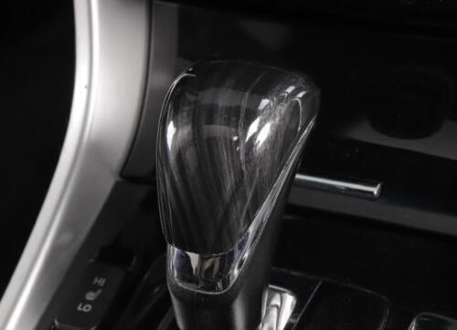 for Honda Accord 2014-2017 Black Wood Inner Car Gear Shift Knob Cover Head Trim