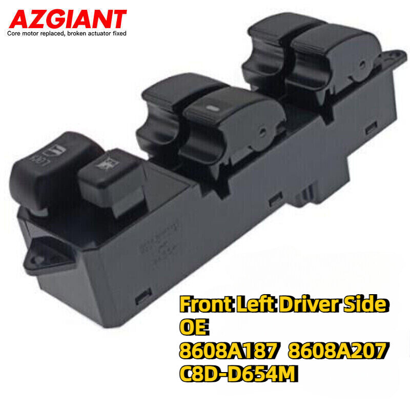 Front Left Window Switch for 2011-2016 for Mitsubishi Outlander Sport 2.0L/RVR 2.0L