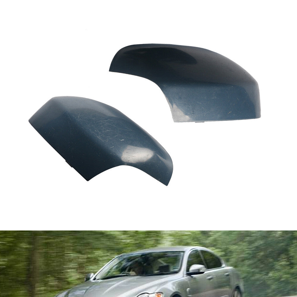 LH RH Exterior Door Side Primed Rear View Mirror Cover for VOLVO XC70 2007-16