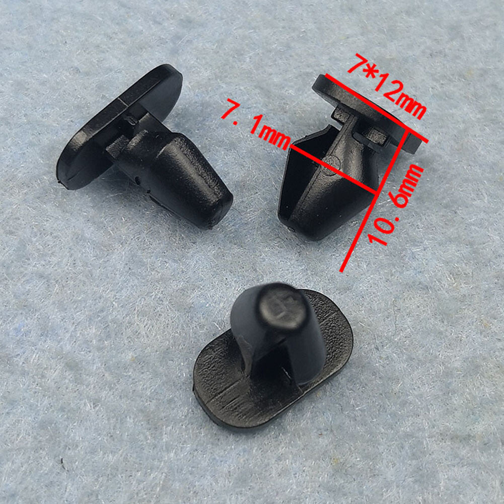 10 Car Door Weatherstrip Seal Trim Clips for Bmw