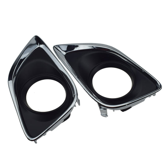 A pair of front left and right fog light covers for Toyota Venza 2013 - 2016