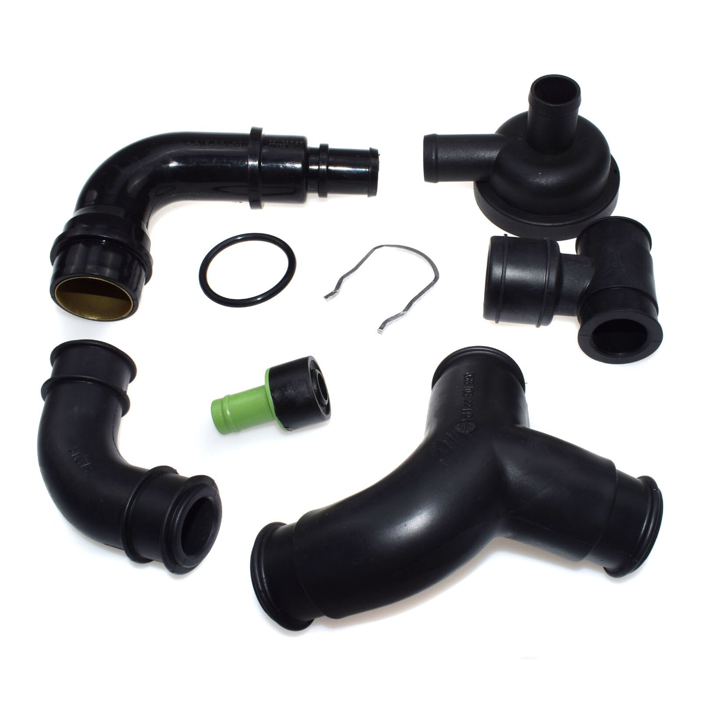 Breather Tube Vent PCV Hose Crank Case Valve Kit for Bora for Golf MK4 A3 A4 1.8T