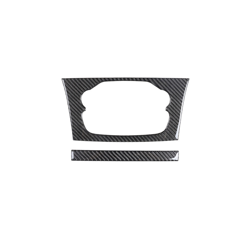 Central Control Cover Trim Panel Carbon Fiber Stiker for Chrysler 300 2015-2017
