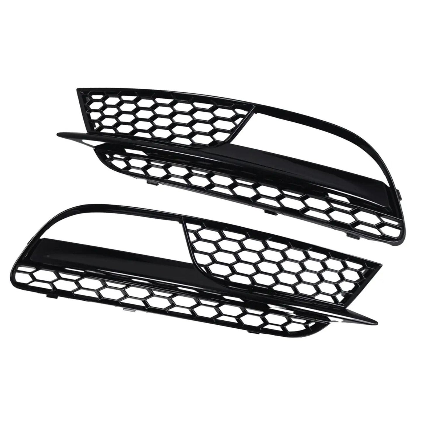 2x Front Lower Bumper Fog Light Grilles Cover Cap Trim For 2012-2016 for AUDI A5