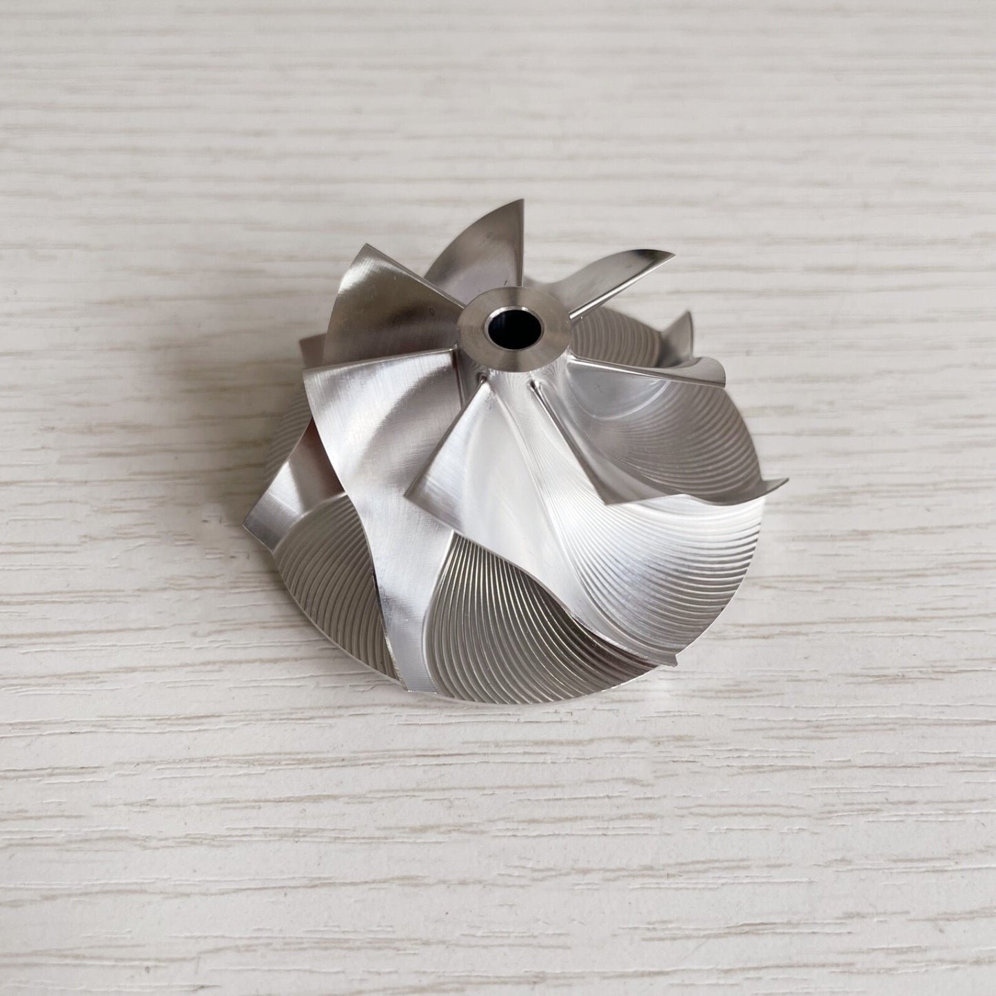 TD04HL 13T 40.61/56.02 mm 7+0 Blade Performance Turbine Billet Compressor Wheel