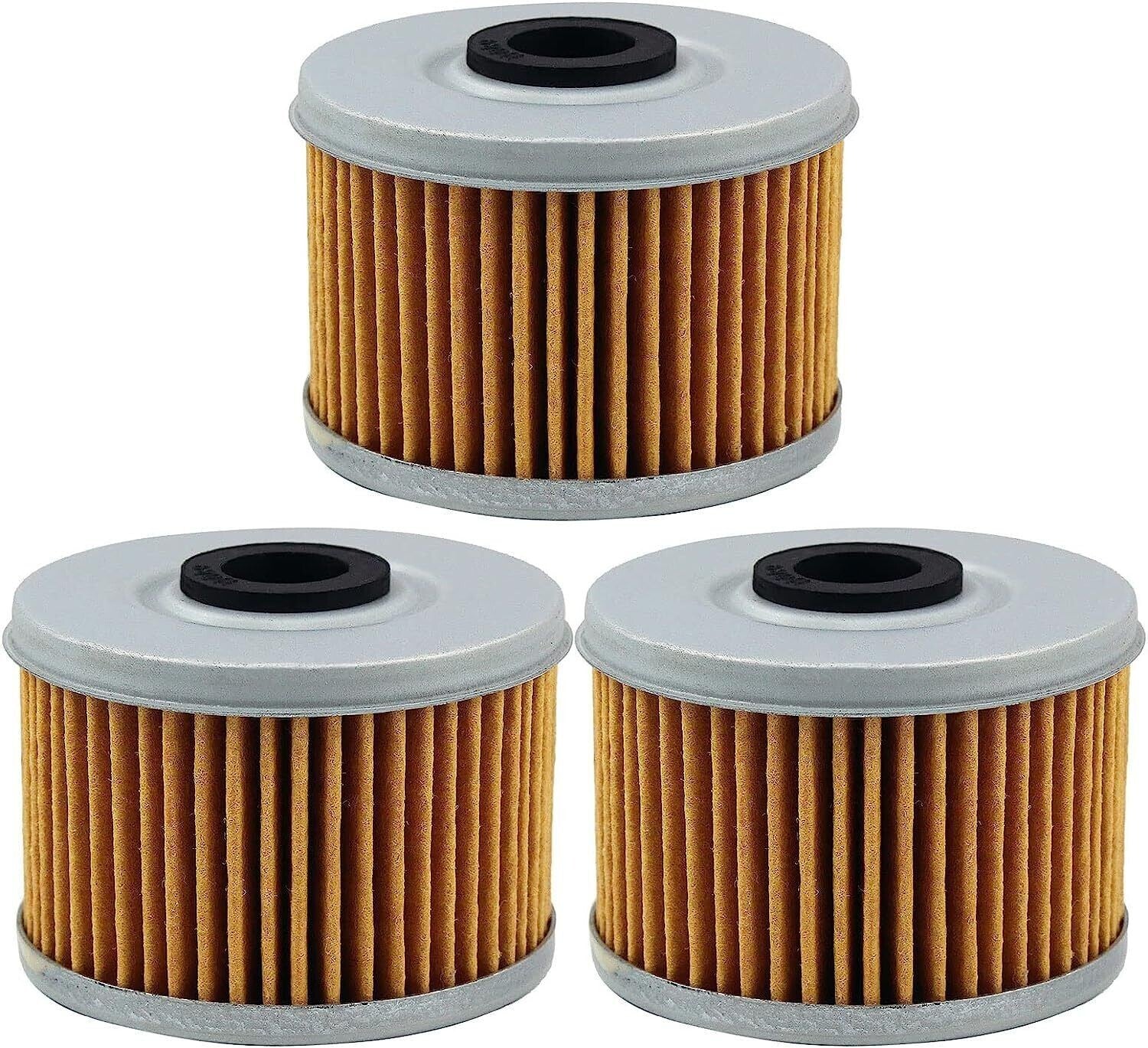 3pcs Oil Filter for Honda TRX400EX 397 1999-2008 TRX250 TRX300EX TRX350 TRX650FA