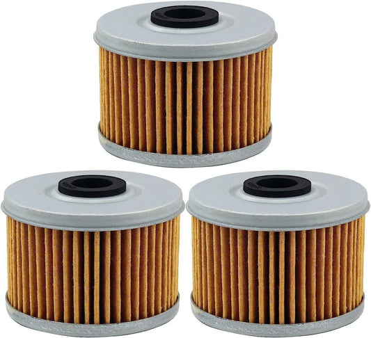 3pcs Oil Filter for Honda TRX400EX 397 1999-2008 TRX250 TRX300EX TRX350 TRX650FA