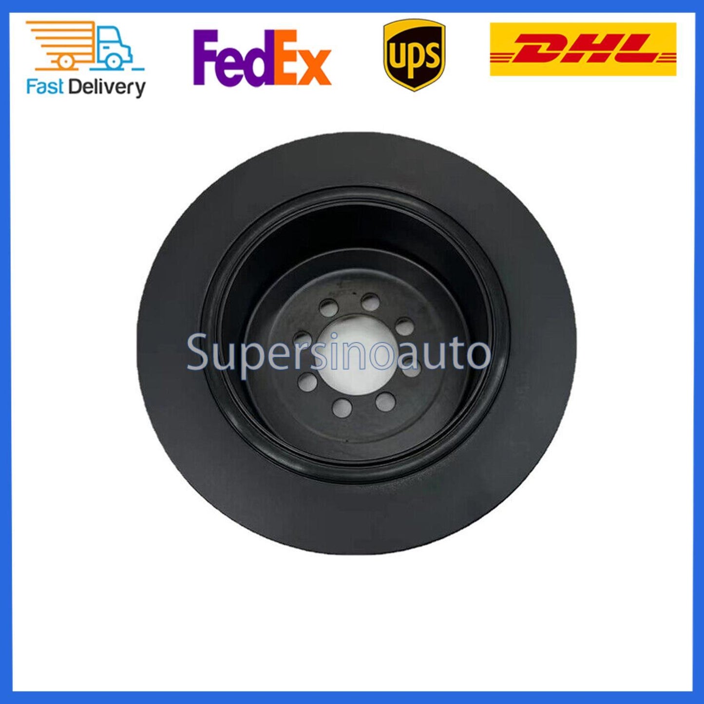 N55 Crankshaft Pulley Vibration Damper 11237576675 for BMW 3 Series 335I X1