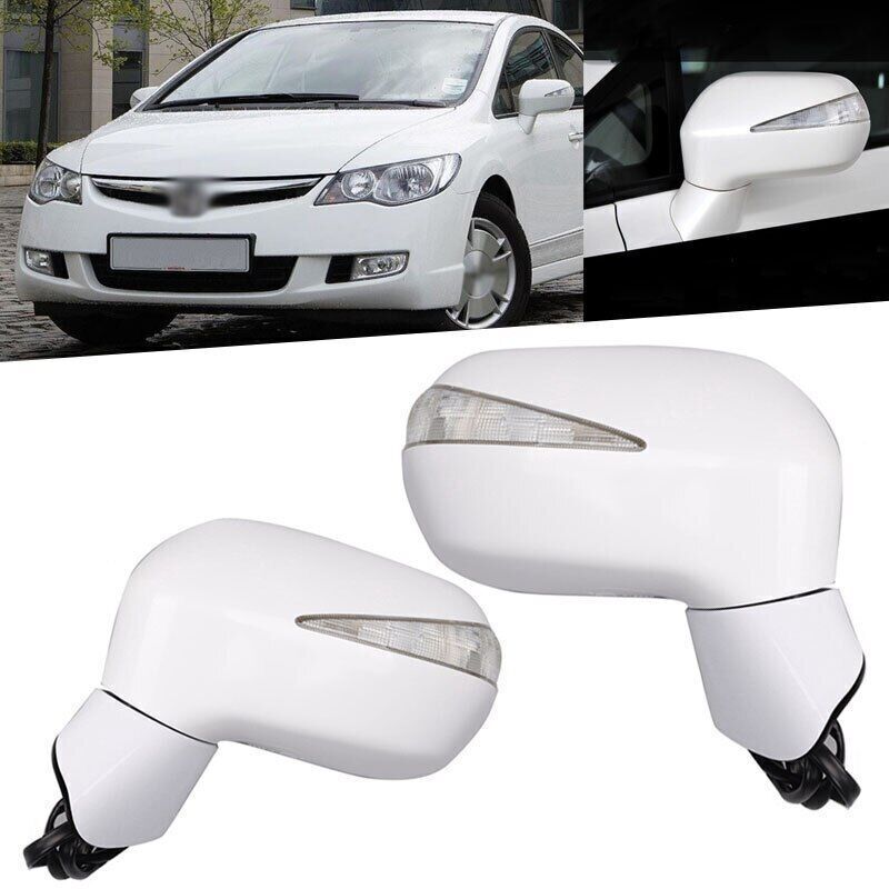 1Pcs Right Rearview Mirror Assy LED 5-PINS for HONDA for CIVIC FA1 FD1 FD2 2006-2011