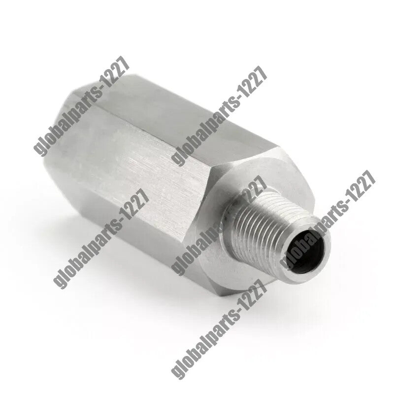 For1/8'' BSPT Oil Pressure Sensor Tee to NPT Adapter Turbo Supply Feed LineMeter
