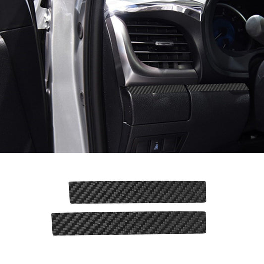 Carbon Fiber Below Of Driver Side Air Vent Cover Trim for Toyota Hilux 2015-2021