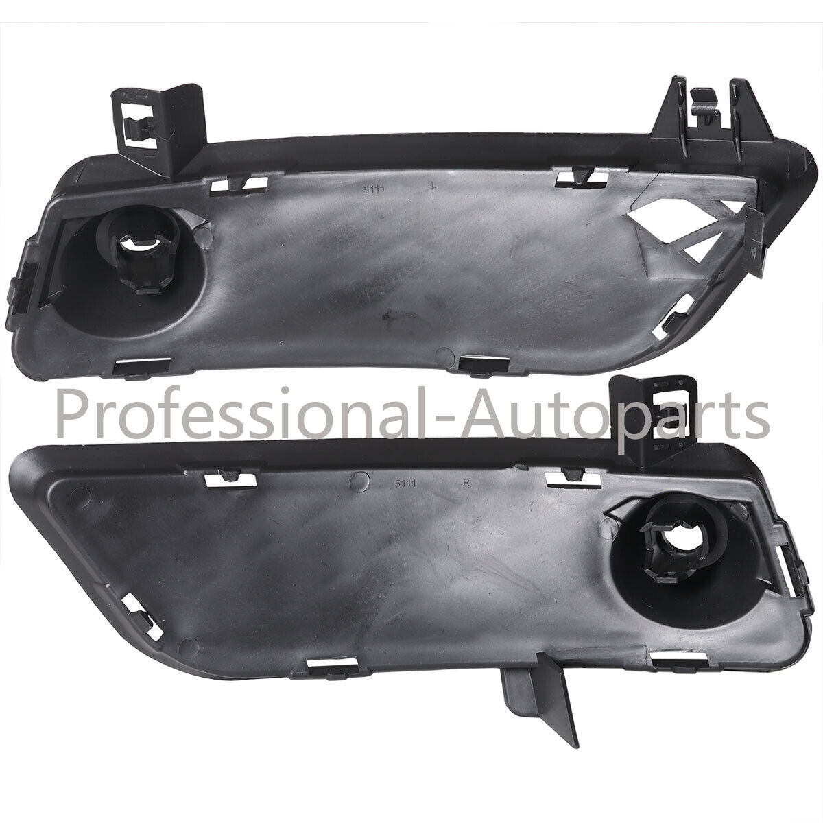 Front bumper fog light grille covers fit 2011-2014 for BMW X3 F25.