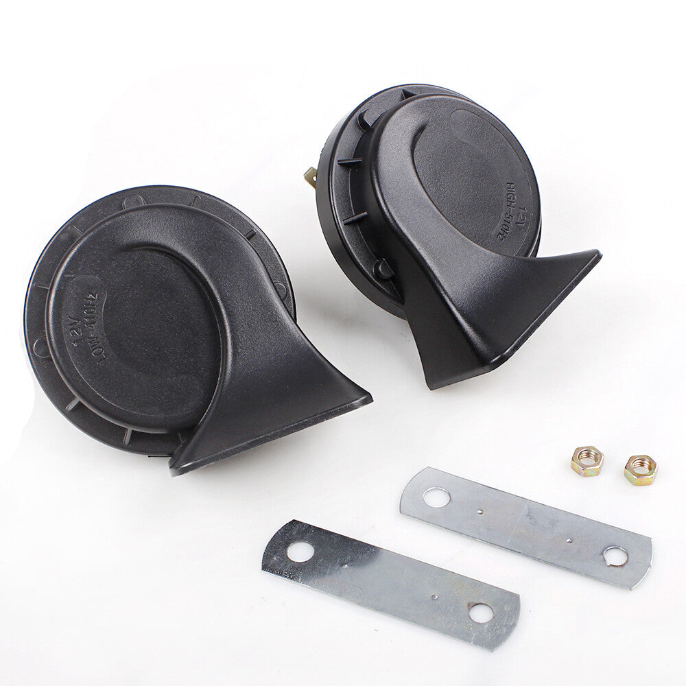 2pcs 12V 110DB 510Hz Car Truck Auto Loud Dual-tone Snail Electric Horn Universal