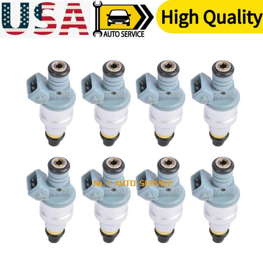 8x Fuel Injectors Set 0280150759 for 1988-1991 for Ford 7.5L V8 460