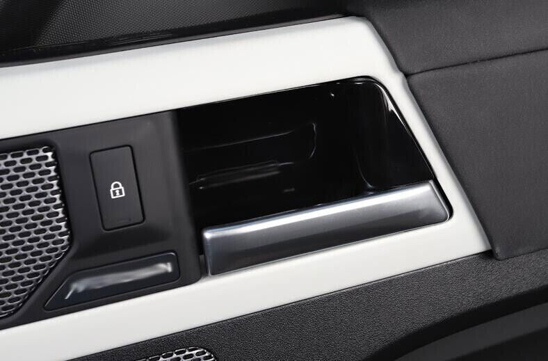 for Land Rover for Defender 110 2020-25 Gloss Black Inner Door Bowl Sticker Trim 4P