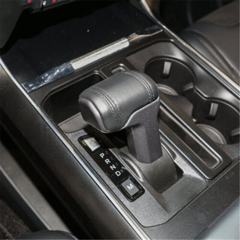 Carbon Fiber Gear Shift Knob Decor Cover Trim  for ford  F-150 F150 2021 2022 2023