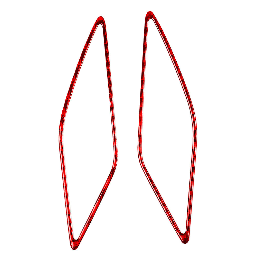 A Pillar Sound Audio Lautsprecher Cover Trim F¨¹r for Volkswagen for Golf 8 MK8 21-23 Rot