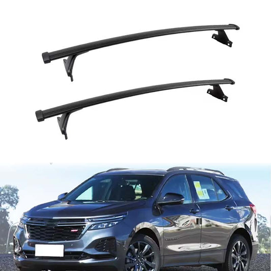 Roof Rails Black Crossbars for Chevrolet Equinox 2018-2021