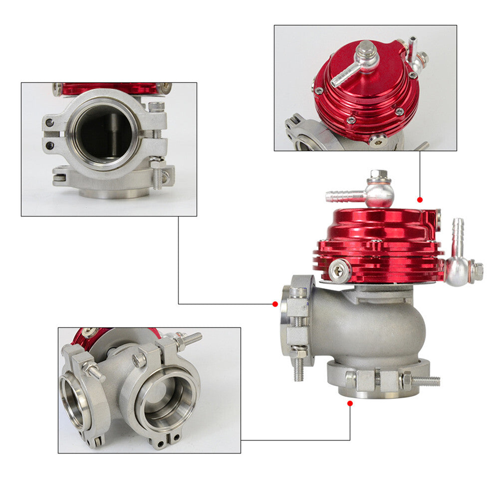 44mm Red External Cooled Turbo Wastegate External Wastegate For Universal Turbos