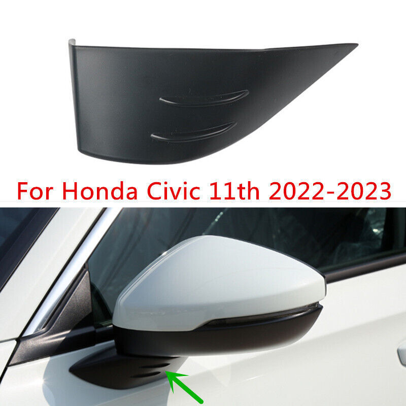 Exterior Left Rearview Mirror Base Cover Trim Fit for Honda for Civic 11th 2022-2023