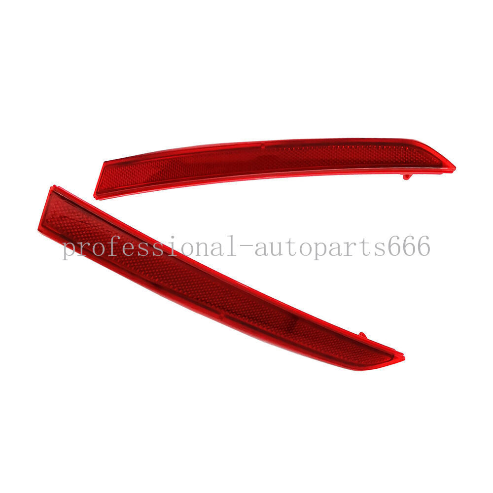 One pair of L+R rear bumper reflectors is suitable for 2012-2017 for BMW 3 Series F30 F31 M Sport models.