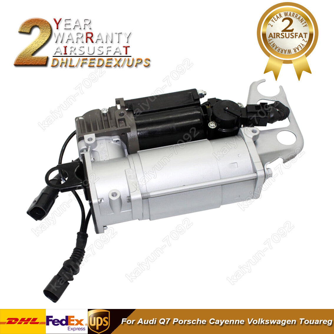 Air Suspension Compressor Pump for Porsche for Cayenne for VW Touareg 95535890104