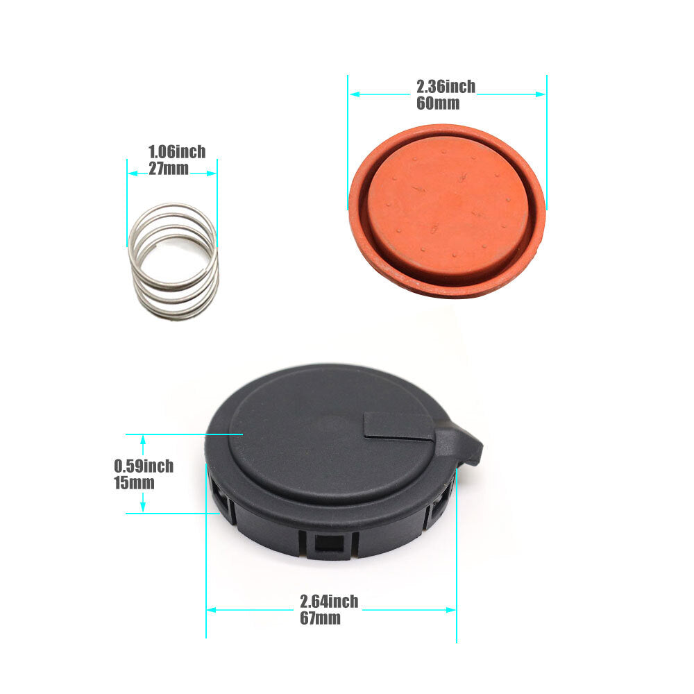 2x PCV Valve Repair Kit for BMW 550i 650i 750i 745i 745Li X5 4.8L V8 11127547058
