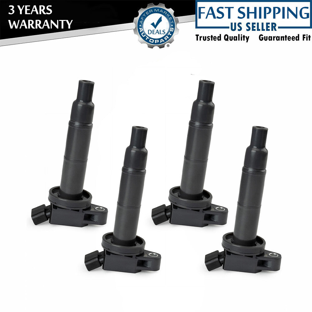 4PCS NEW Ignition Coil 90919-02244 673-1307 for Toyota RAV4 for Camry for Lexus for Scion