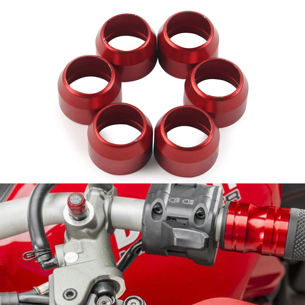 Entl¨¹ftungsventildeckel F¨¹r for Ducati alle Modelle Rot
