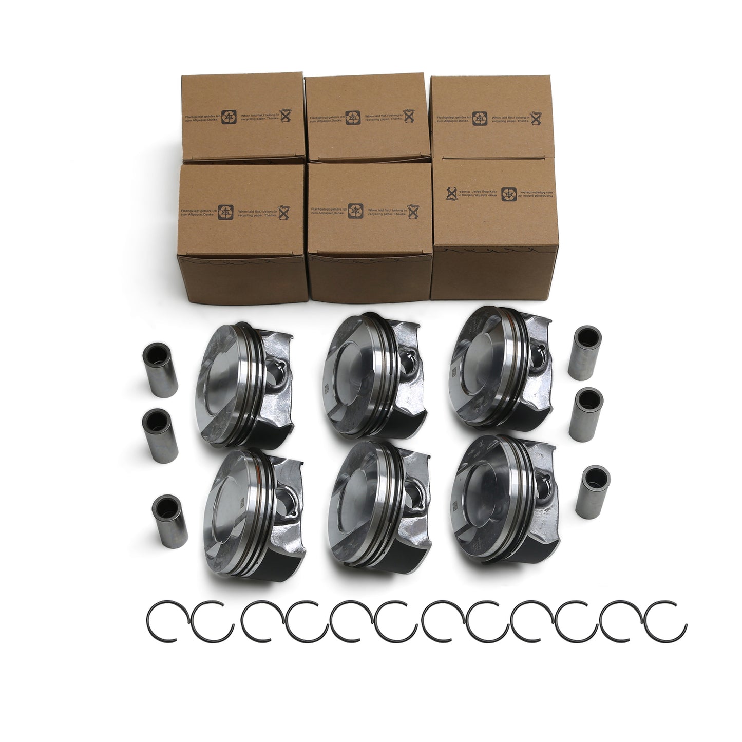 3.0 T Piston Ring Kit ¦µ84.51 mm for OEM for Panamera 971 for Volkswagen Touareg for Audi for A4  for A5  for A6  for A8