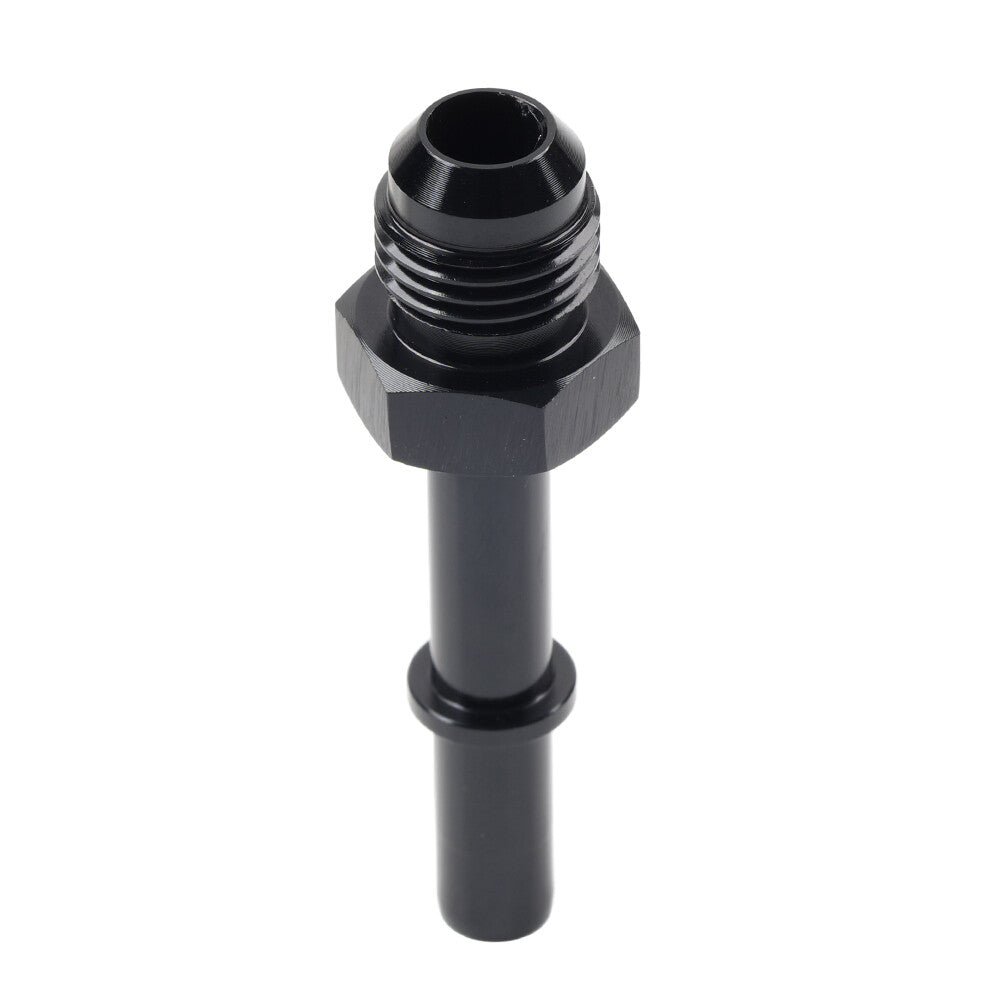6AN Male to 3/8 Male SAE Quick-Disconnect Push-On EFI Fuel Rail Fitting