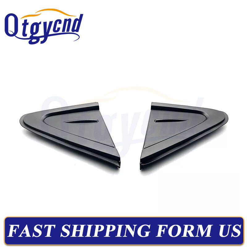 2pcs For 19-21 for Toyota for Corolla Side Mirror Fender Corner Triangle Cover Trim