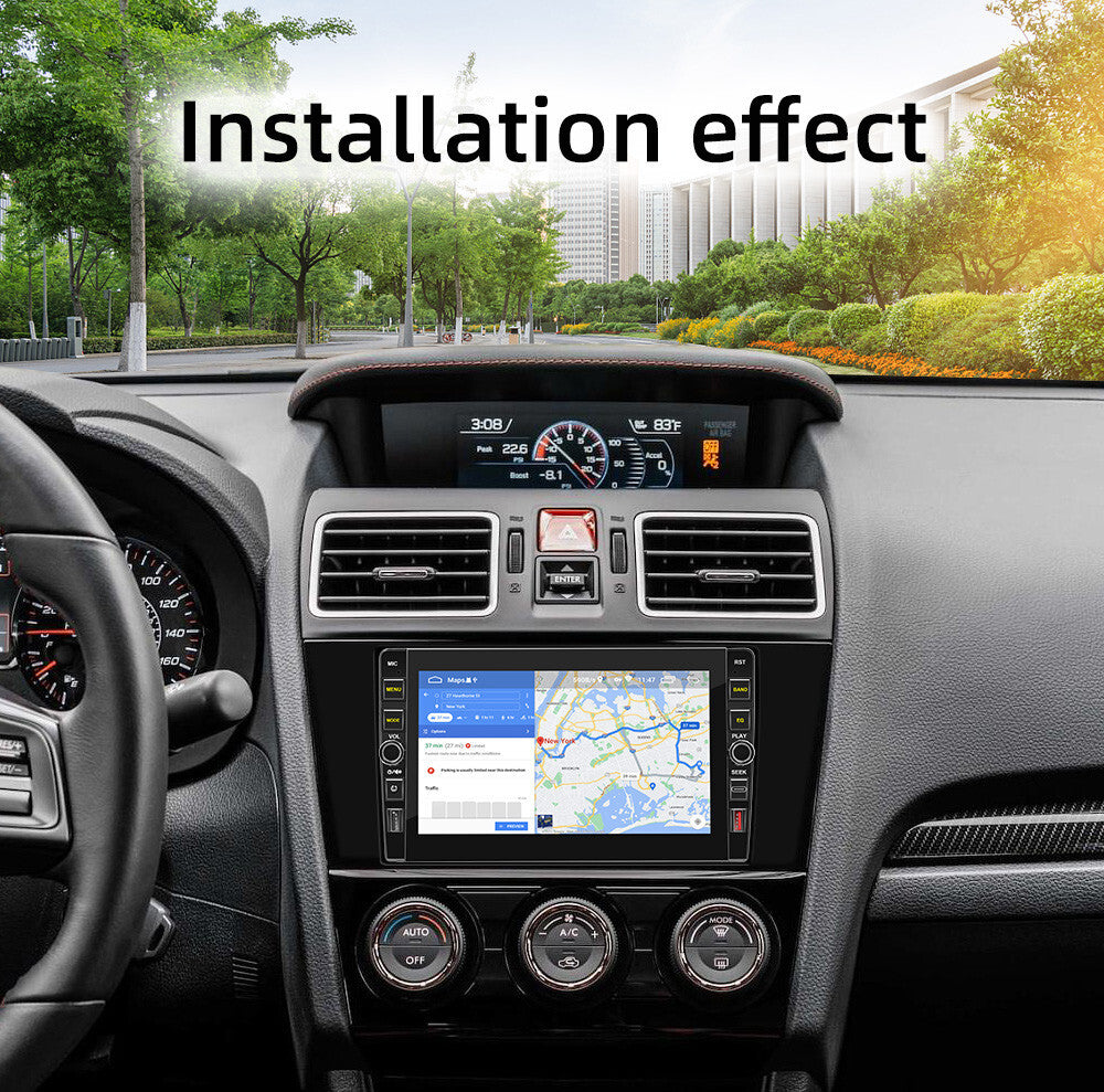 Android 12 Carplay 9in Double 2 Din Car Stereo Radio GPS Navi Multimedia Player
