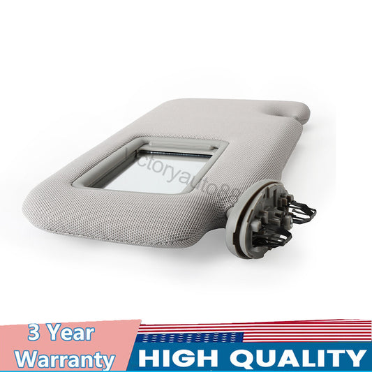Gray sun visor with mirror on the right side, model 74310-12L80-B0, suitable for Toyota for Corolla models manufactured on September 13th.