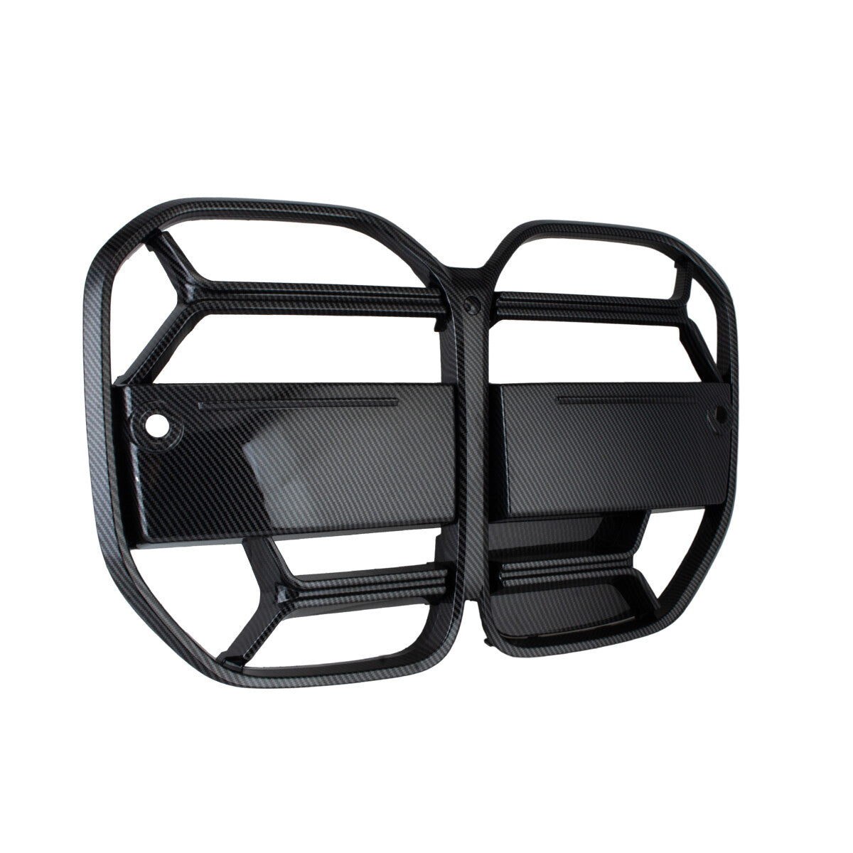For 2021-2023 for BMW 4 Series G22 G23 Bumper Grille Mesh Grill Carbon Fiber Look