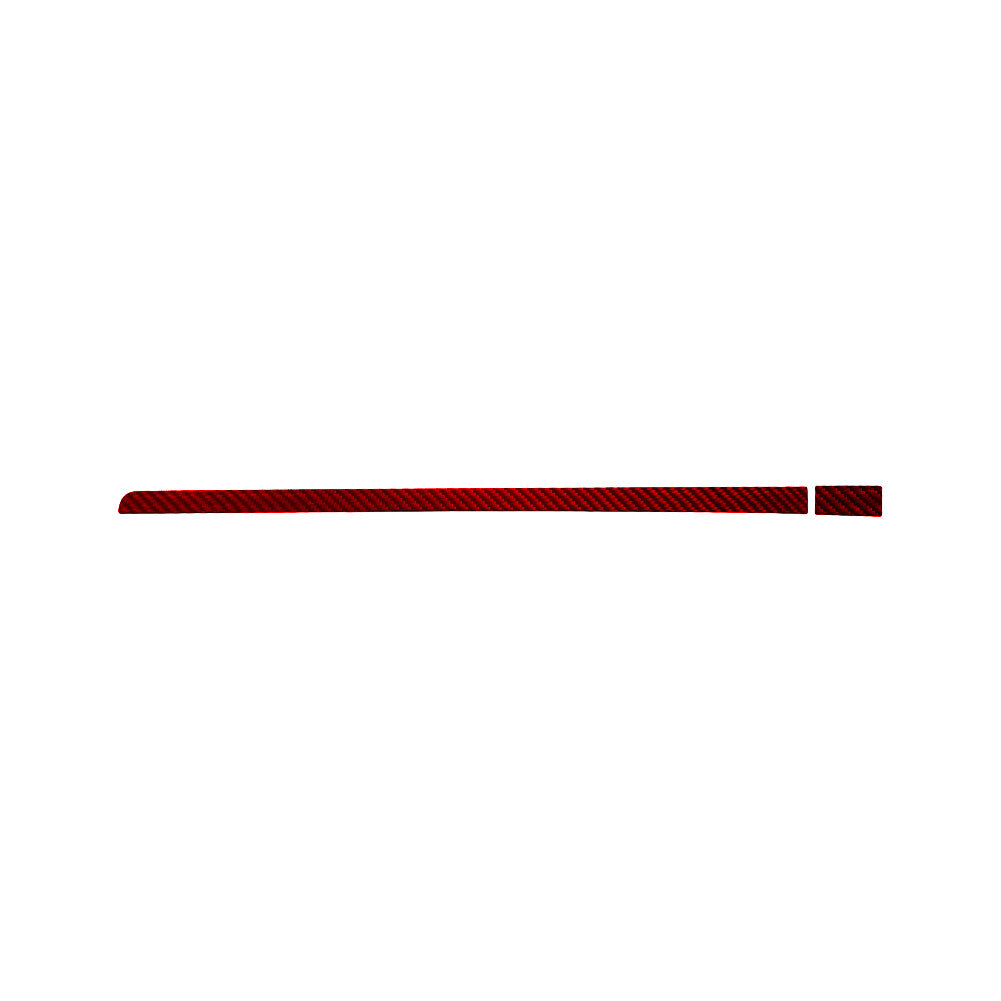 Red Carbon Fiber for Co -pilot Dashboard Cover Trim for Honda Ridgeline 2017-2020