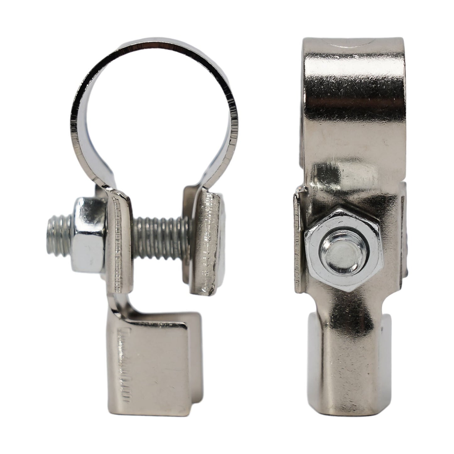 Car and bus battery cable pure copper terminal clamp connector / negative and positive