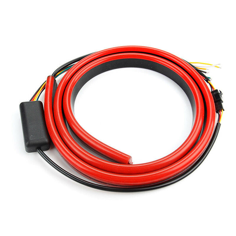 Car 144 Red LED Centre High Mount Third Stop Brake Light Bar Signal Flowing Lamp