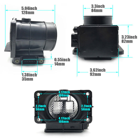 Mass air flow meter sensor 13621747155 suitable for BMW E36 E30 E34 E32 E38 E39