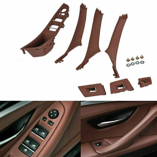 7X Door Handle Window Lift Switch Button Frame Panel for BMW F10 F11 F18 2010-17