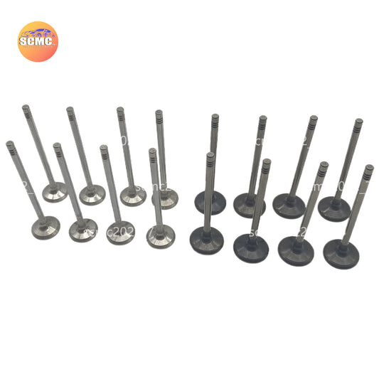 16x Intake  Exhaust Valves Set for Volvo S60 V90 XC40 XC60 2.0T 31375630/375493
