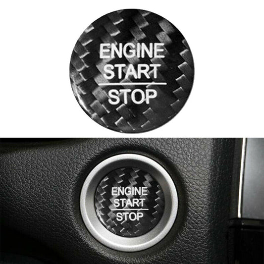 Carbon Fiber Engine Start Push Button Cover Trim Fit for Honda Accord CRV for CIVIC