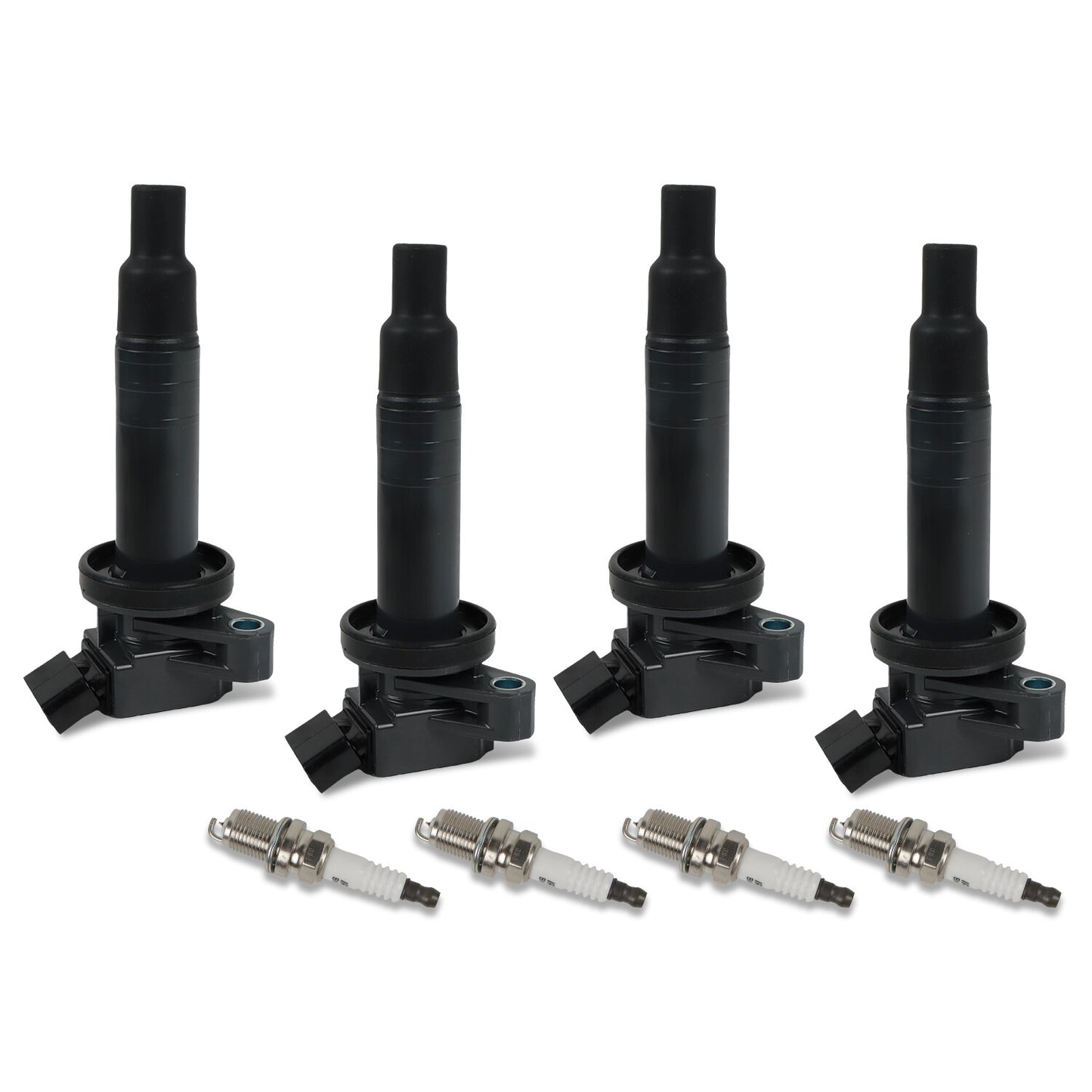 4x Ignition Coils + 4x Iridium Spark Plugs for Corolla for Toyota Matrix Celica00-08