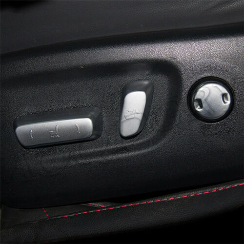 Matte Silver for Seat Adjustment Button Moulding Trim for LEXUS NX200T 300H 2015-21